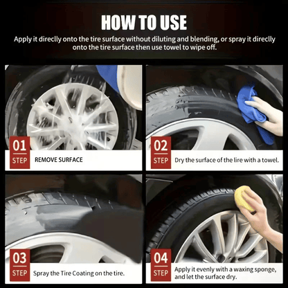 üöó BUY 2 GET 1 FREE! ‚ú® Car Tire & Plastic Trim Renewal Paste ‚Äì Restores Shine, Prevents Cracking & Easy Application üõû