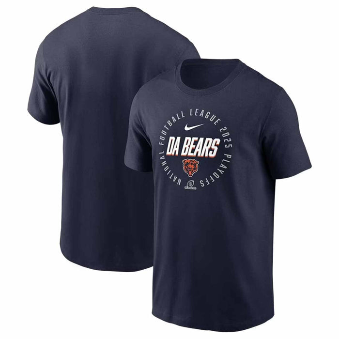 Chicago Bears Nike 2025 NFL Playoff Participant T Shirt