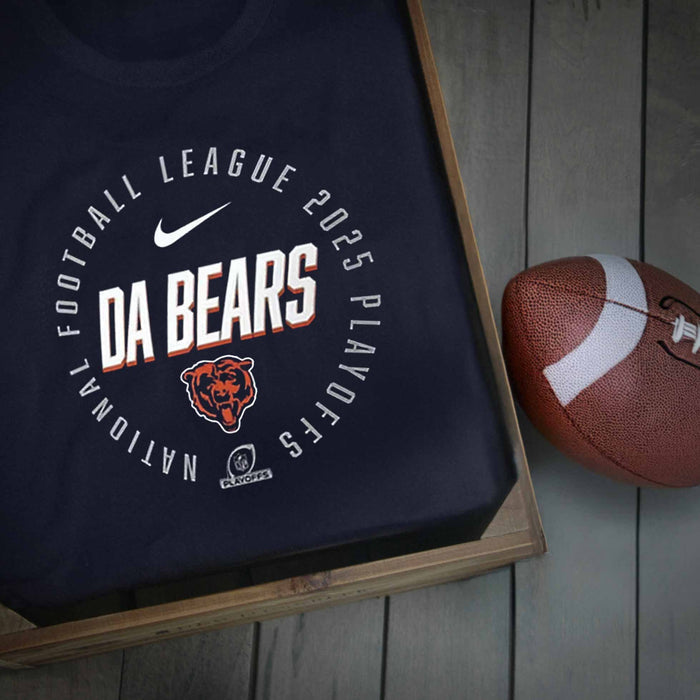 Chicago Bears Nike 2025 NFL Playoff Participant T Shirt