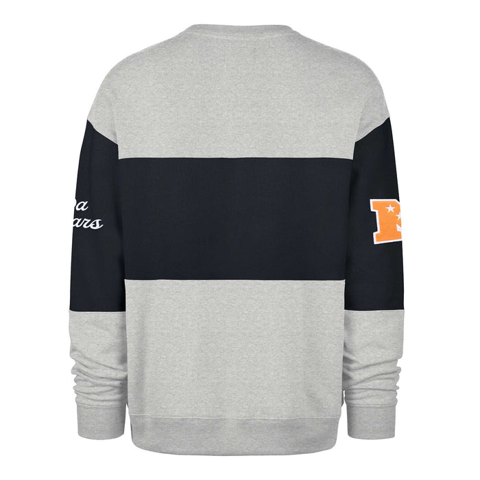 Chicago Bears 47 Brand Atlas Blue Blockfield Maximalist Crew Neck