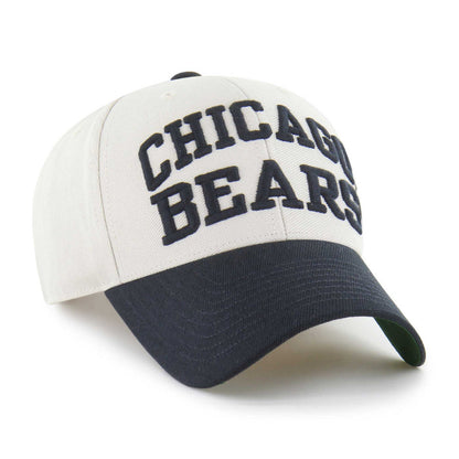 Chicago Bears 47 Brand Bone Broke Line Loop MVP Adjustable Cap