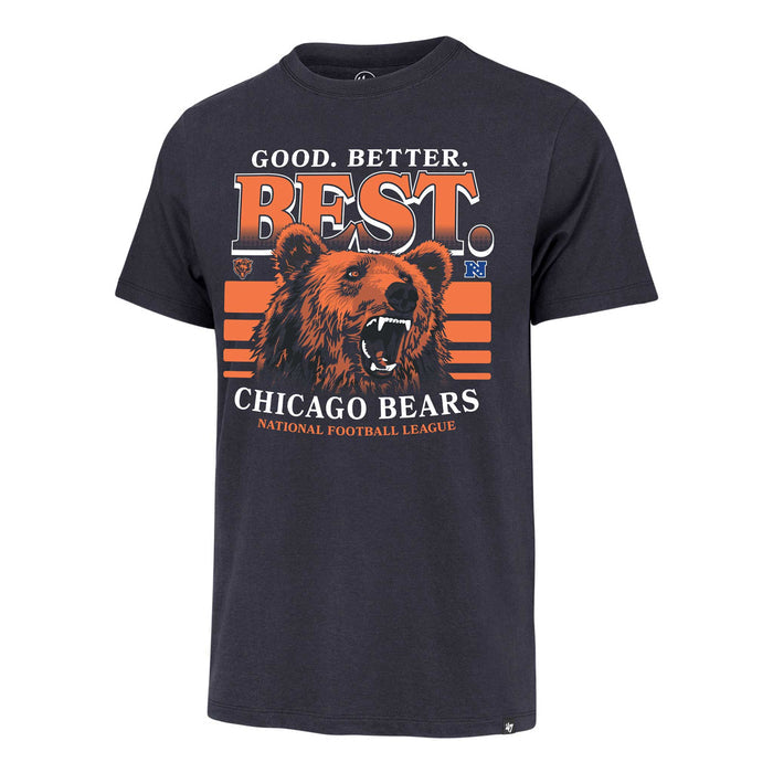 Chicago Bears 47 Brand Good-Better-Best Regional Franklin T Shirt