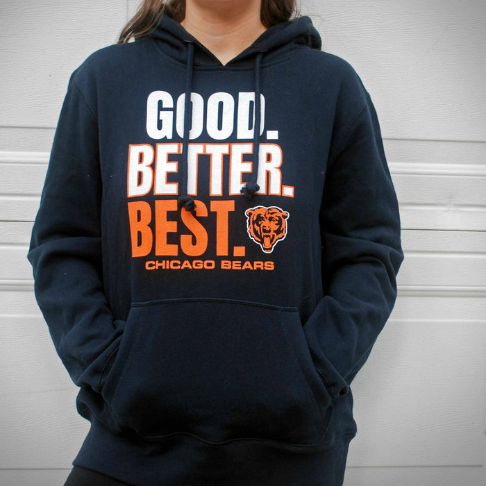 Chicago Bears 47 Brand Good-Better-Best Regional Headline Hooded Sweatshirt