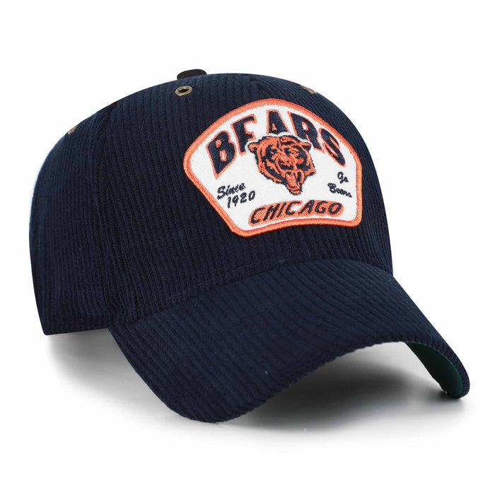 Chicago Bears 47 Brand Historic Navy Accordia MVP Adjustable Cap