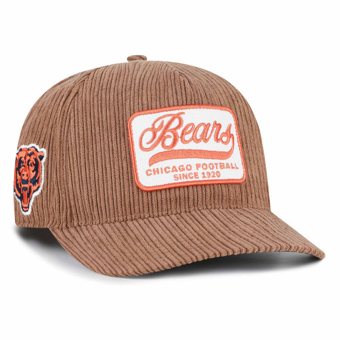 Chicago Bears 47 Brand Historic Pinecone Cord Patch Hitch Adjustable Cap
