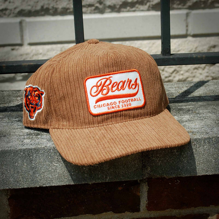 Chicago Bears 47 Brand Historic Pinecone Cord Patch Hitch Adjustable Cap