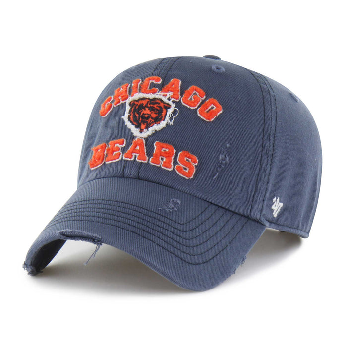 Chicago Bears 47 Brand Historic Rusted Navy Seymoore Clean Up Adjustable Cap