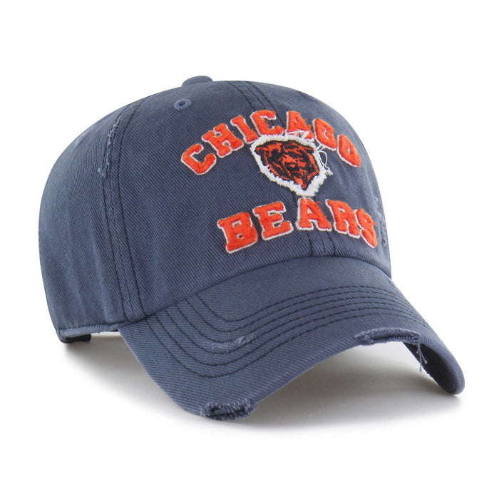 Chicago Bears 47 Brand Historic Rusted Navy Seymoore Clean Up Adjustable Cap