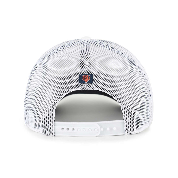 Chicago Bears 47 Brand Historic White Flock Ball Hitch Adjustable Cap