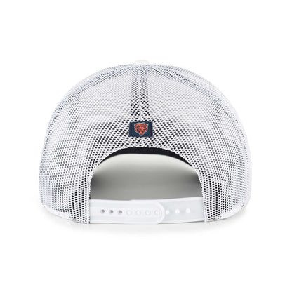 Chicago Bears 47 Brand Historic White Flock Ball Hitch Adjustable Cap