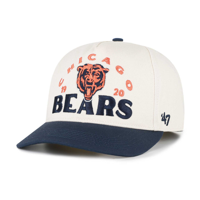 Chicago Bears 47 Brand Natural Arcitext Hitch Adjustable Cap