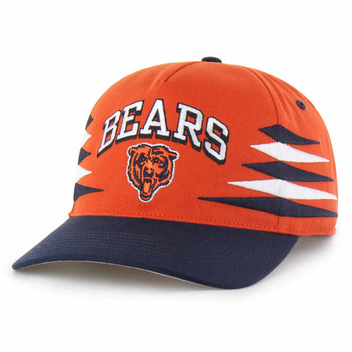 Chicago Bears 47 Brand Orange Diamond Cut Hitch Adjustable Cap