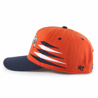 Chicago Bears 47 Brand Orange Diamond Cut Hitch Adjustable Cap