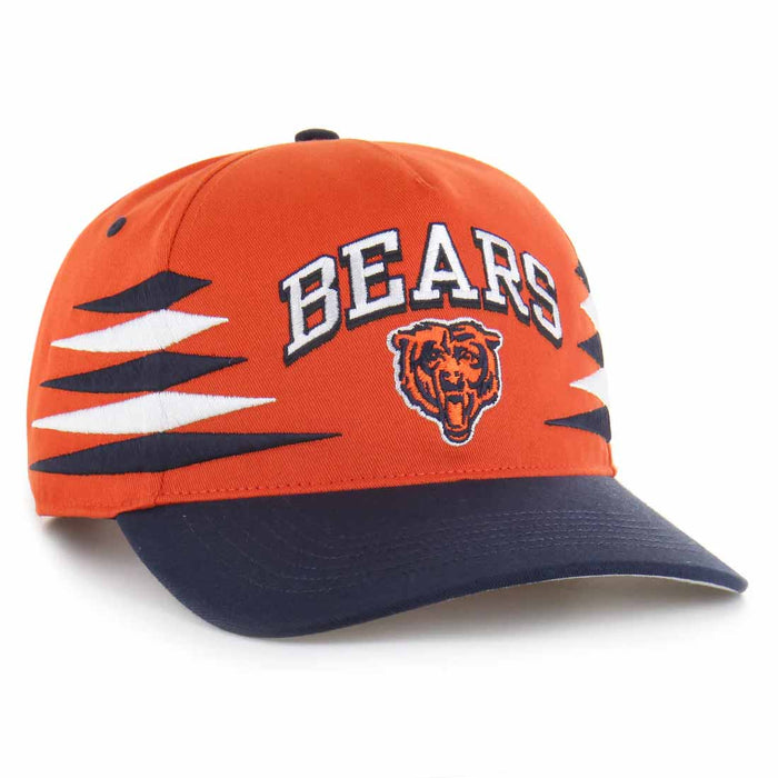 Chicago Bears 47 Brand Orange Diamond Cut Hitch Adjustable Cap