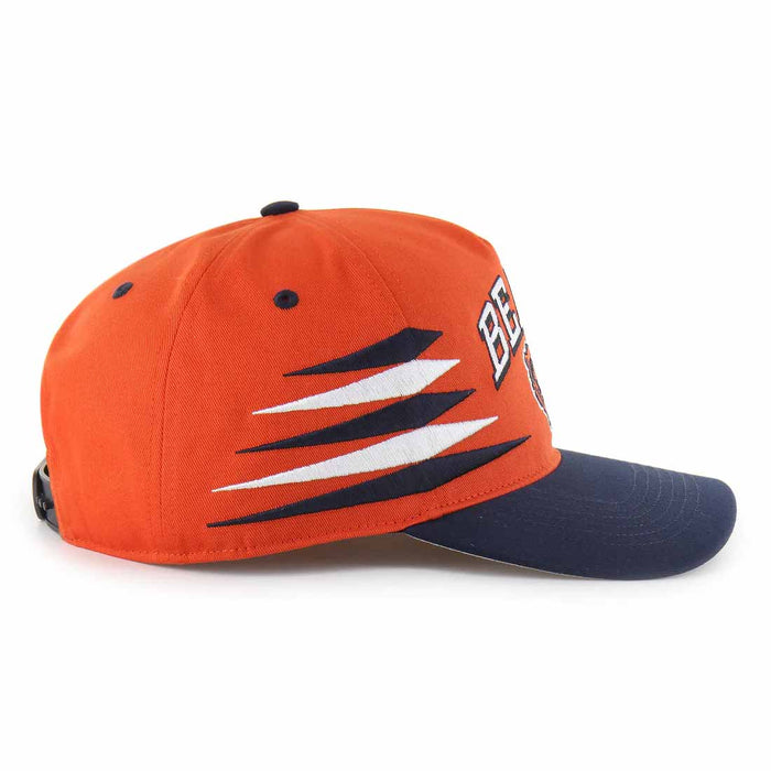 Chicago Bears 47 Brand Orange Diamond Cut Hitch Adjustable Cap