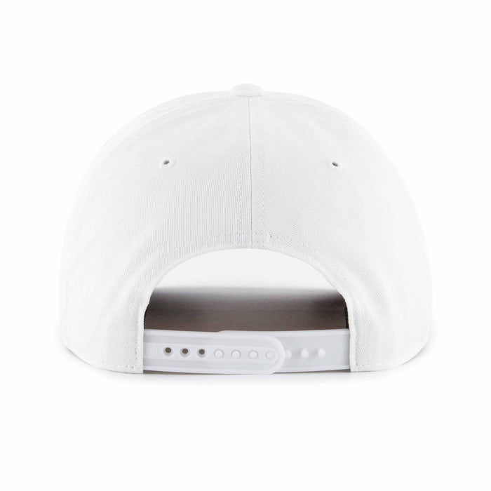 Chicago Bears 47 Brand White Bears Face Logo Roscoe Hitch Adjustable Cap