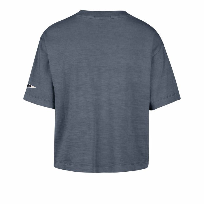 Chicago Bears 47 Brand Women's Historic Rusted Navy Elmore Heavy Slub Tee