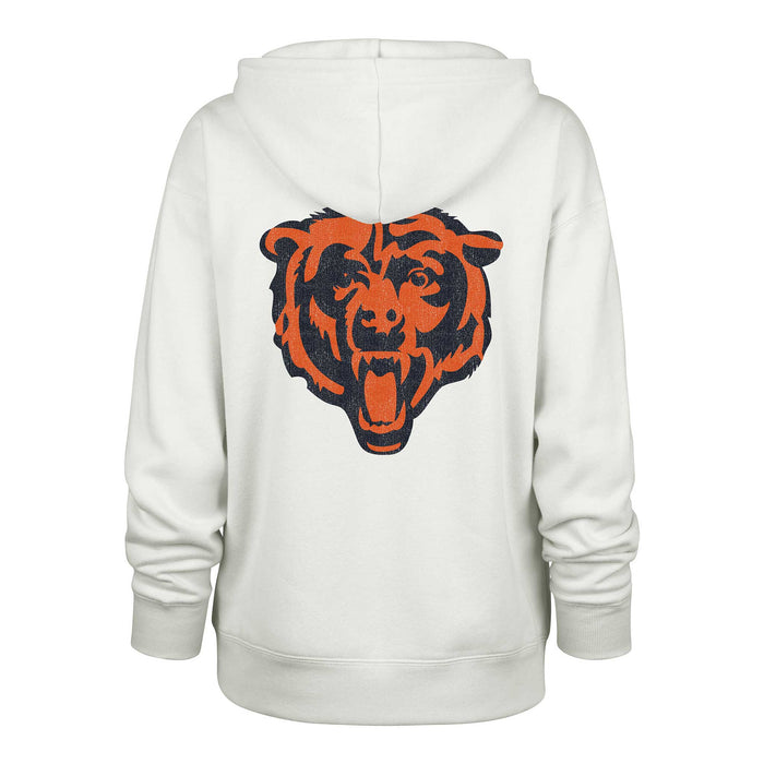 Chicago Bears 47 Brand Women's Sandstone Score Dance Naomi Hooded Sweatshirt