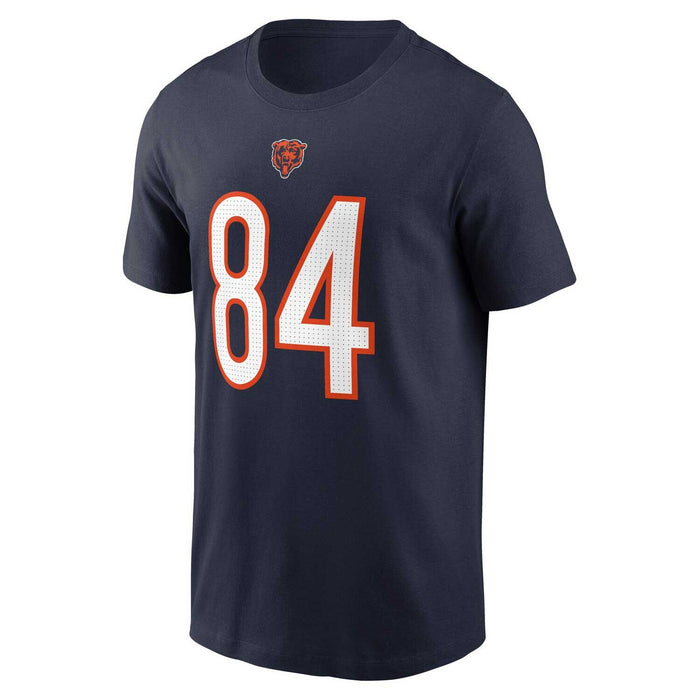 Chicago Bears Colston Loveland Nike Home Name & Number T-Shirt