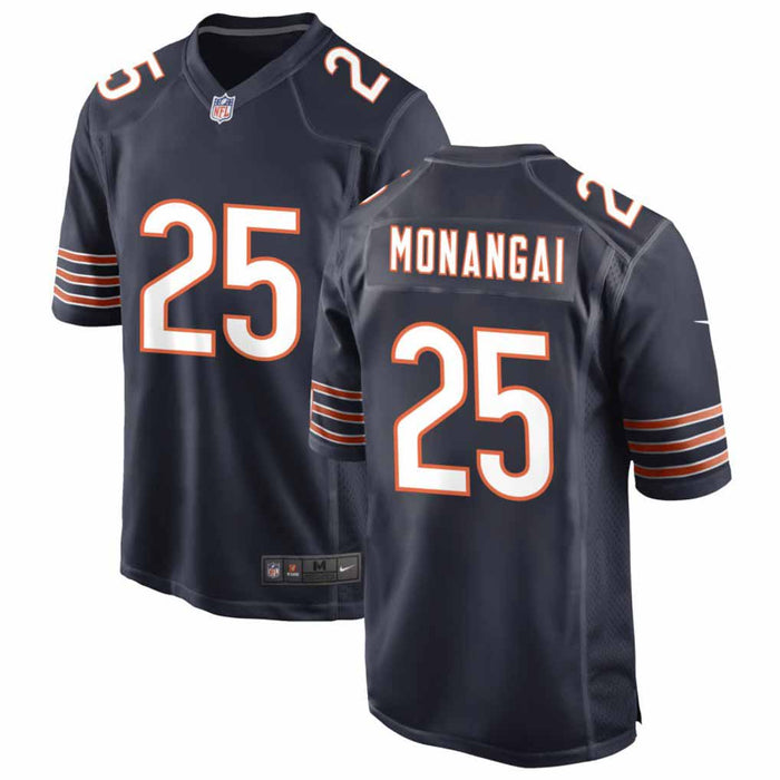 Chicago Bears Kyle Monangai Nike Home Game Replica Jersey