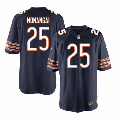Chicago Bears Kyle Monangai Youth Nike Home Game Replica Jersey