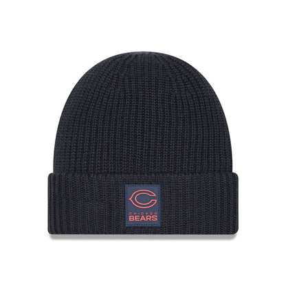 Chicago Bears New Era 2025 C Logo Sideline On-Field Cold Weather Knit Cap