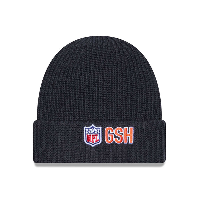 Chicago Bears New Era 2025 C Logo Sideline On-Field Cold Weather Knit Cap