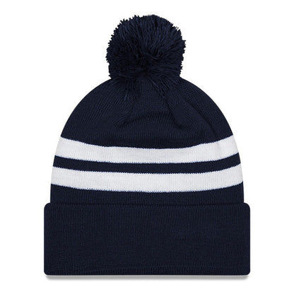 Chicago Bears New Era 2025 NFC North Division Champs Navy Beanie With POM Knit Hat