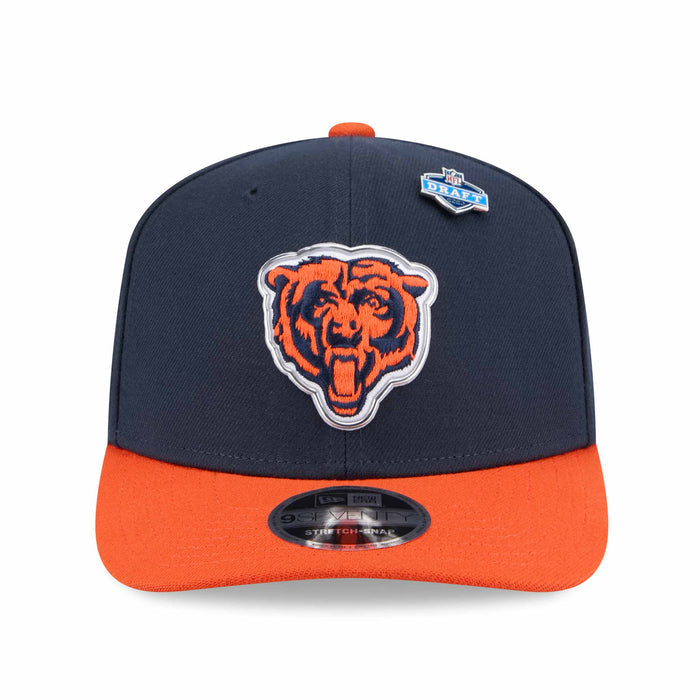 Chicago Bears New Era 2026 9SEVENTY Draft Day Adjustable Cap