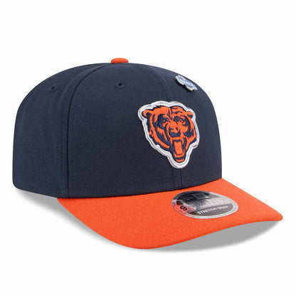 Chicago Bears New Era 2026 9SEVENTY Draft Day Adjustable Cap