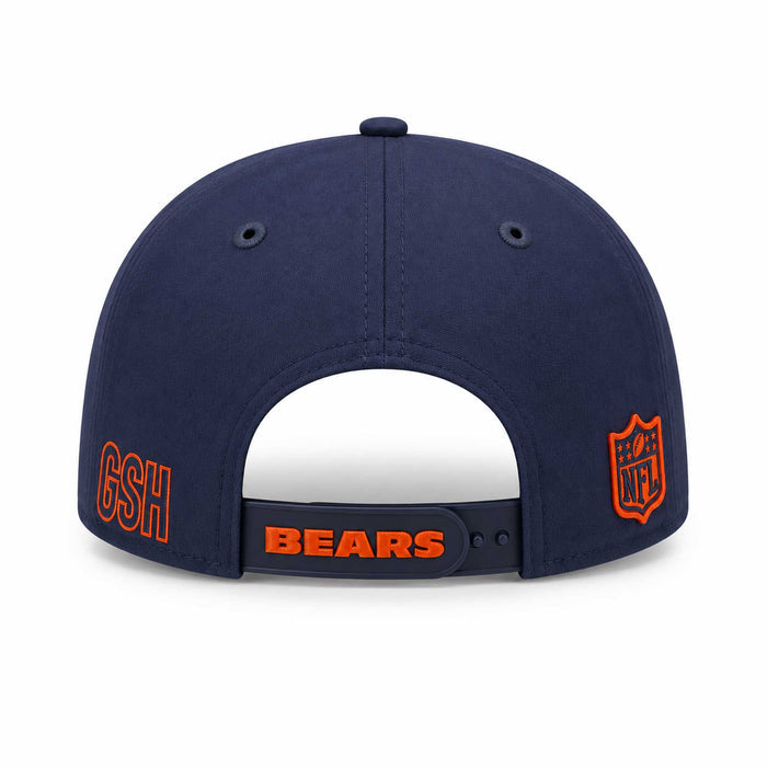Chicago Bears New Era 2026 Sideline Hollow Secondary 9SEVENTY Stretch Snap Adjustable Cap