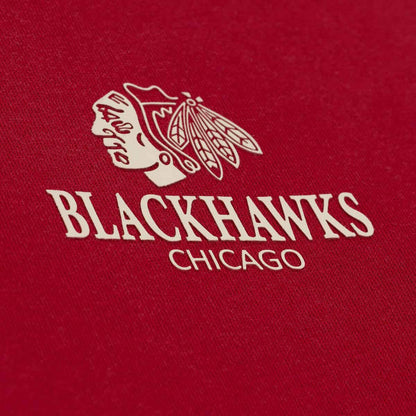 Chicago Blackhawks Mitchell And Ness Core Essentials Hooded Sweatshirt