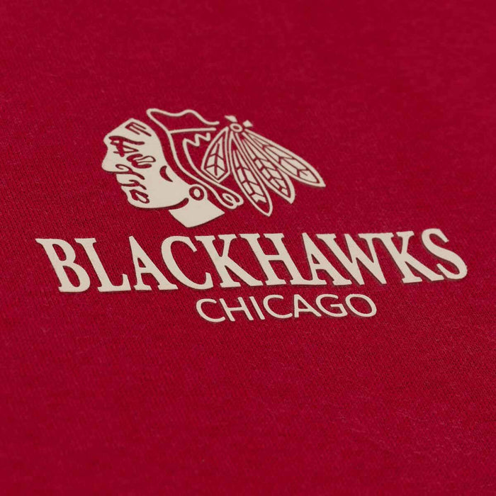 Chicago Blackhawks Mitchell And Ness Womens Core Essentials Crew Neck