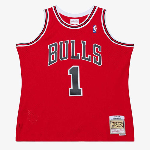 Chicago Bulls Mitchell And Ness Derrick Rose Swingman Jersey