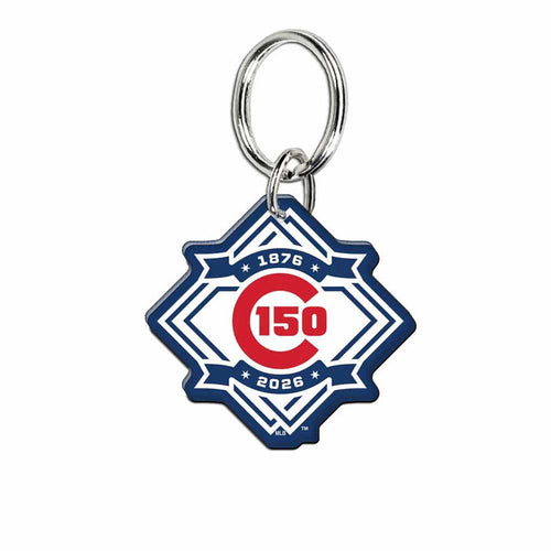 Chicago Cubs 150 Year Acrylic Keychain