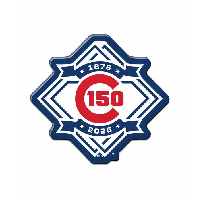 Chicago Cubs 150 Year Anniversary Acrylic Magnet