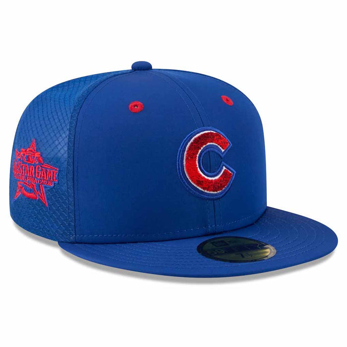 Chicago Cubs 2026 All Star Game Home Run Derby Workout 59FIFTY Fitted Cap