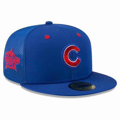 Chicago Cubs 2026 All Star Game Home Run Derby Workout 59FIFTY Fitted Cap
