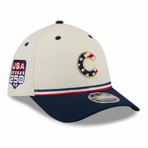 Chicago Cubs 2026 Fourth of July 39THIRTY Flex Fit Cap