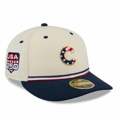 Chicago Cubs 2026 Fourth of July 59FIFTY Low Profile Fitted Cap
