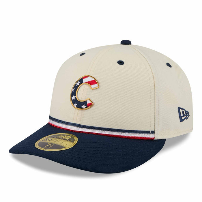 Chicago Cubs 2026 Fourth of July 59FIFTY Low Profile Fitted Cap