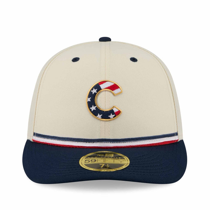 Chicago Cubs 2026 Fourth of July 59FIFTY Low Profile Fitted Cap