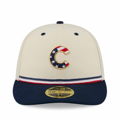 Chicago Cubs 2026 Fourth of July 59FIFTY Low Profile Fitted Cap