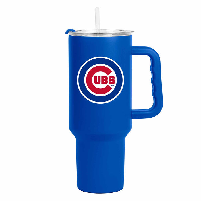 Chicago Cubs 40oz Royal Bullseye 150 Year Logo Tumbler