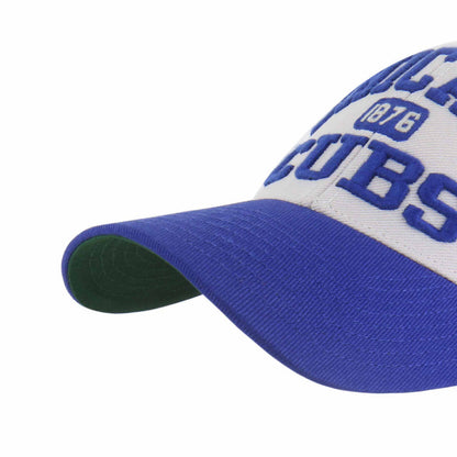 Chicago Cubs 47 Brand Bone Broke Line MVP Adjustable Cap