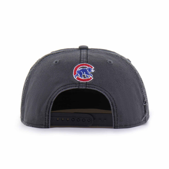 Chicago Cubs 47 Brand Coal Cragged Captain RL Adjustable Cap