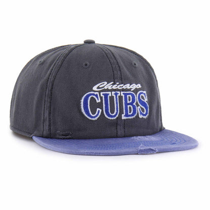 Chicago Cubs 47 Brand Coal Cragged Captain RL Adjustable Cap