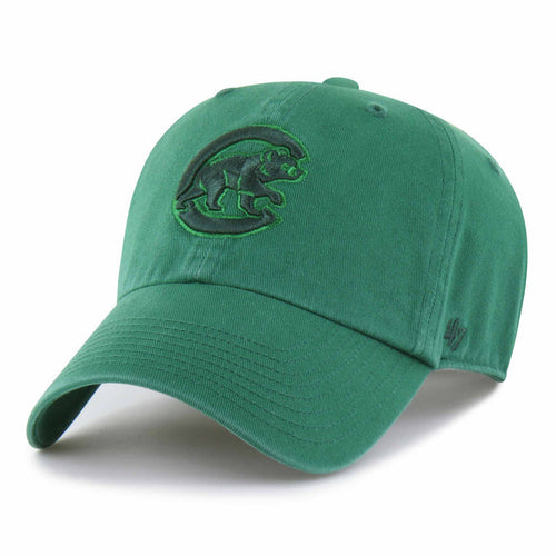 Chicago Cubs 47 Brand Kelly Green Clean Up Adjustable Cap
