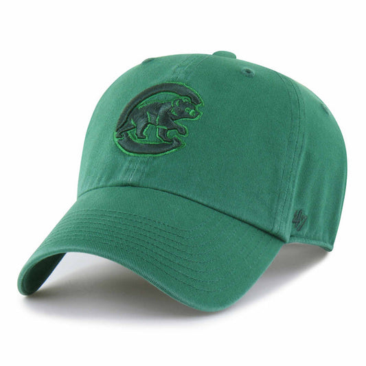 Chicago Cubs 47 Brand Kelly Green Clean Up Adjustable Cap