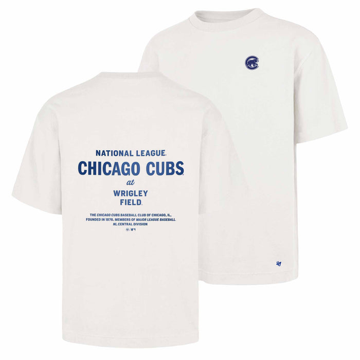 Chicago Cubs 47 Brand Leon Foundation Short Sleeve T Shirt